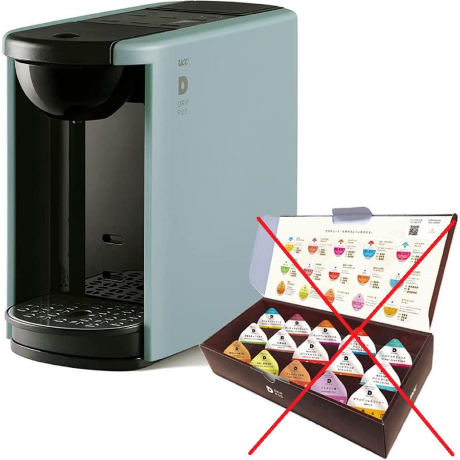 UCC ドリップポッド カプセル式コーヒーマシン ECDP03 アッシュ UCC ドリップポッド カプセル式コーヒーマシン ECDP03 アッシュ