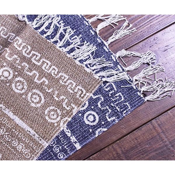 ラグ・カーペット tabitabi ラグマット 85×120cm ヴィスタ TTR113A（ネイビー）・TTR113B