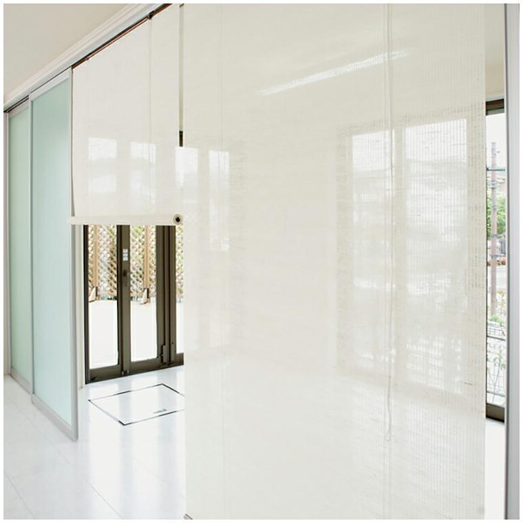 値引 麻スクリーン カーム Calm カーム イージーオーダー 5色 アジアン すだれ ロールスクリーン 和風 和 ジャパニーズ 大湖産業 スクリーン 麻 ロール 新品 Nickel Chrome40 Com