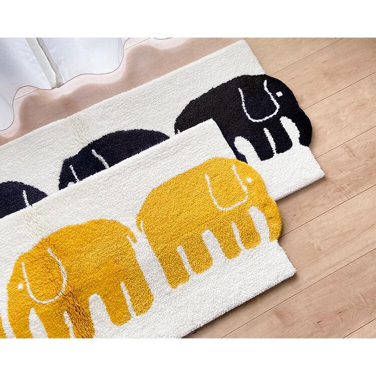アスワン ロングマット エレファンティ 50×120 cm （変形）フィンレイ