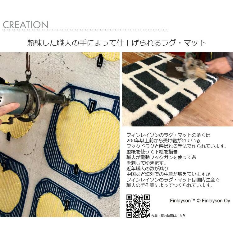 アスワン ラグマット エレファンティ 95×130 cm （変形）フィンレイ