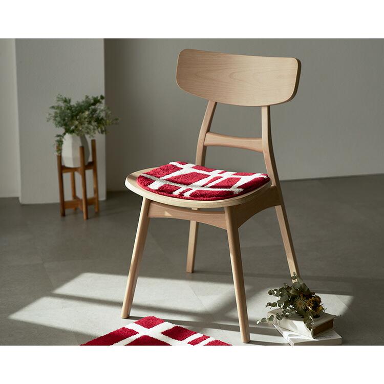 アスワン チェアパット 35cm×35cm フィンレイソン 洗える チェアパット