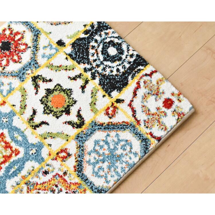 イケヒコ 玄関マット 50×80cm ウィルトン織 トルコ製 （ガイア