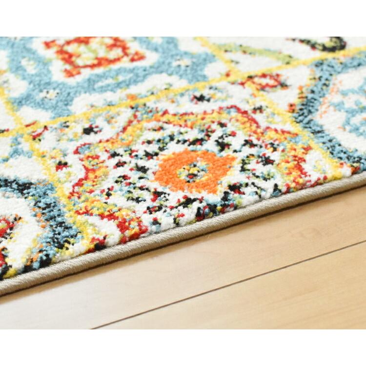 イケヒコ 玄関マット 50×80cm ウィルトン織 トルコ製 （ガイア