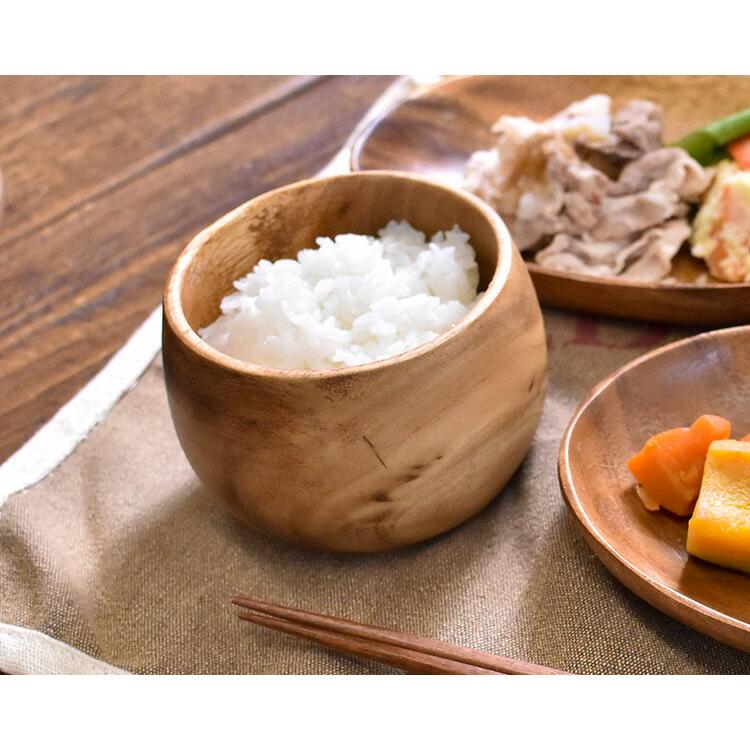 ハンドメイド　木製お椀　ボール　木皿 楽天市場】【最大500円クーポン】 ラウンドボール アカシア