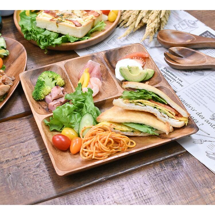 不二貿易 ランチプレート アカシア 食器 【フラットスクエア 不二貿易 ランチプレート アカシア 食器 【フラットスクエア