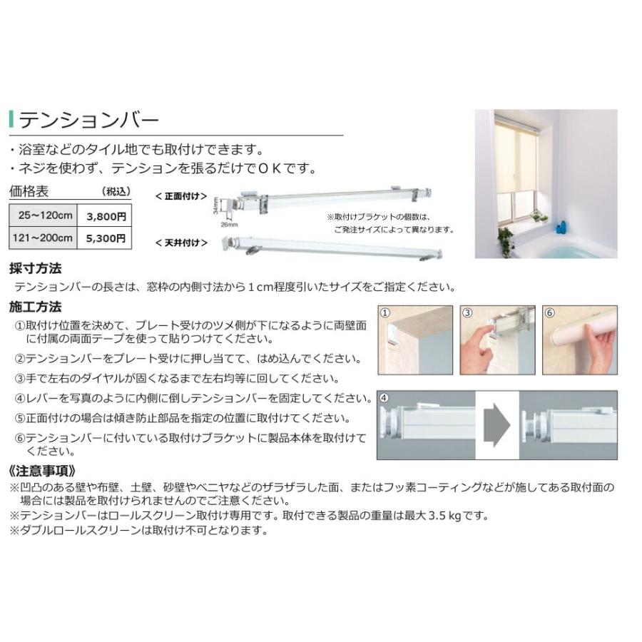 立川機工 ロールスクリーン ウォッシャブル仕様（洗える） ココルン 30