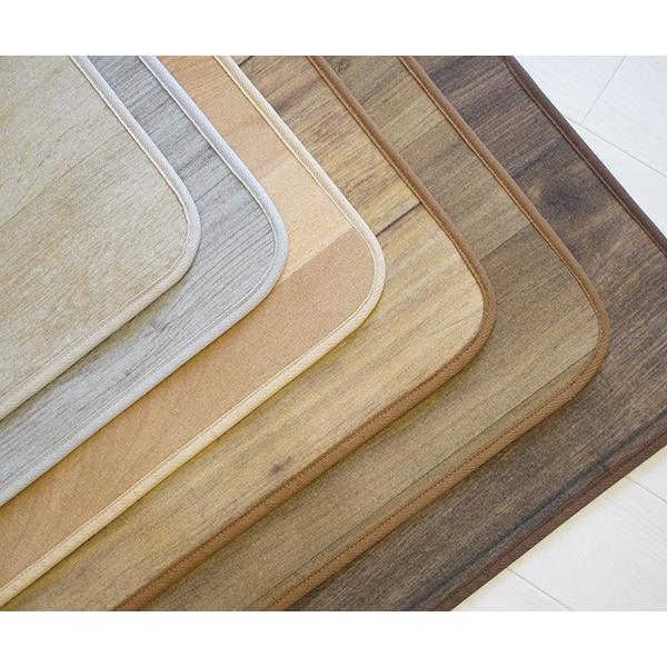 ダイニングラグ 防水 ロボフロアー 0 0cm ダイニングラグ 木目 ロボフロアー ダイニングラグ 防水 カーペット Robo Na 002 Soraciel 通販 Yahoo ショッピング