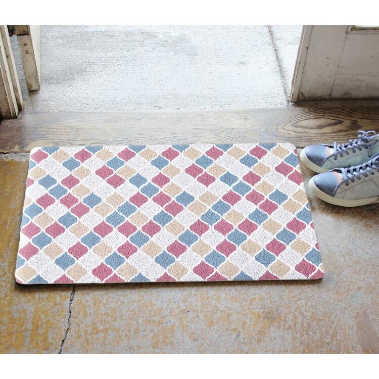 キャンプ（SWITCH） 玄関マット PVC マット 75cm×45cm （Sサイズ