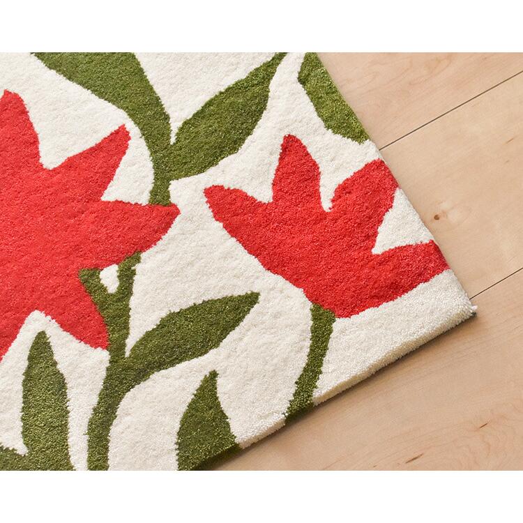 Sybilla（シビラ） 玄関マット フローレス 70×120 cm Flores ベージュ