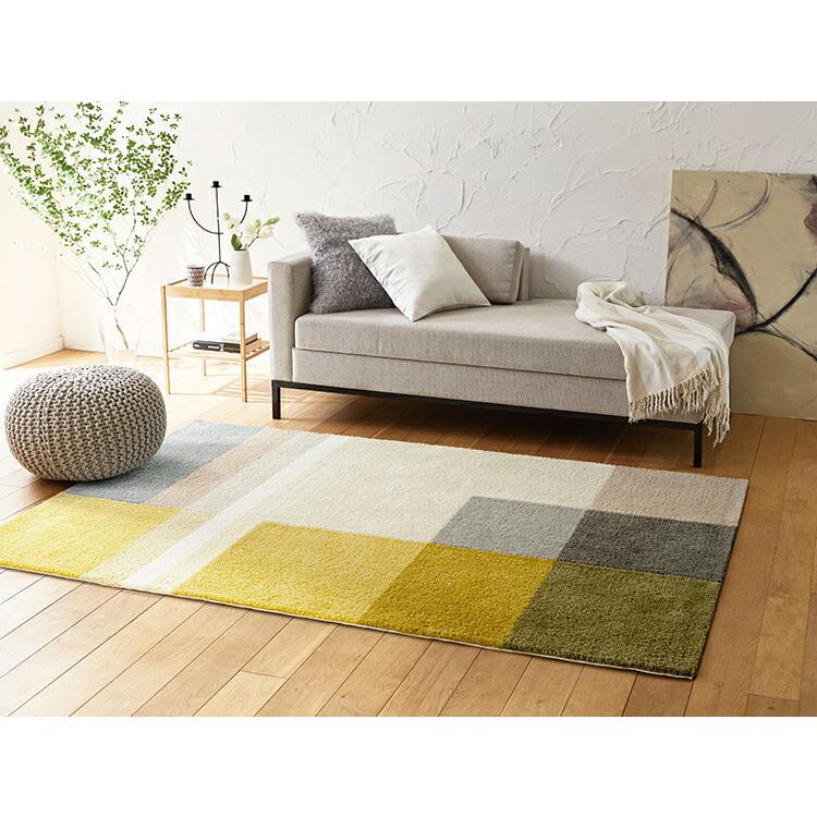 東リ（TOLI） ラグマット TOR4214 140cm×200cm 1.5畳 日本製