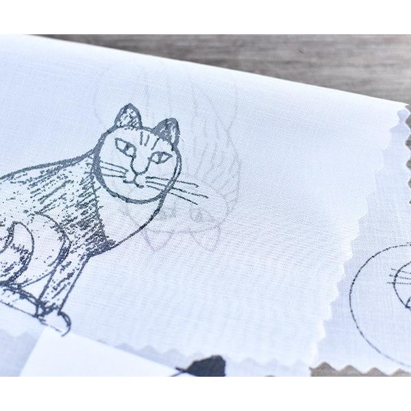 Lisa Larson（リサラーソン） レースカーテン スケッチ（ボイルレース