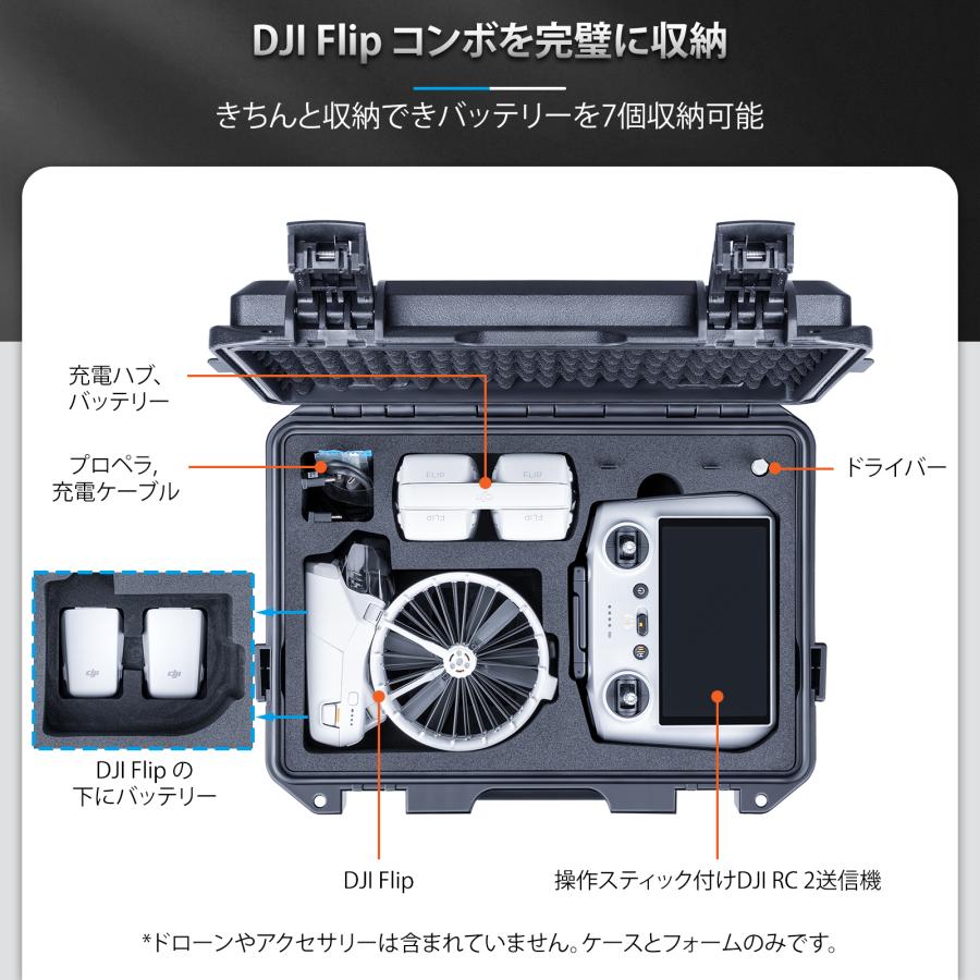 DJI Lykus ライカス DJI Flip コンボ ハードケース フィリップ DCP