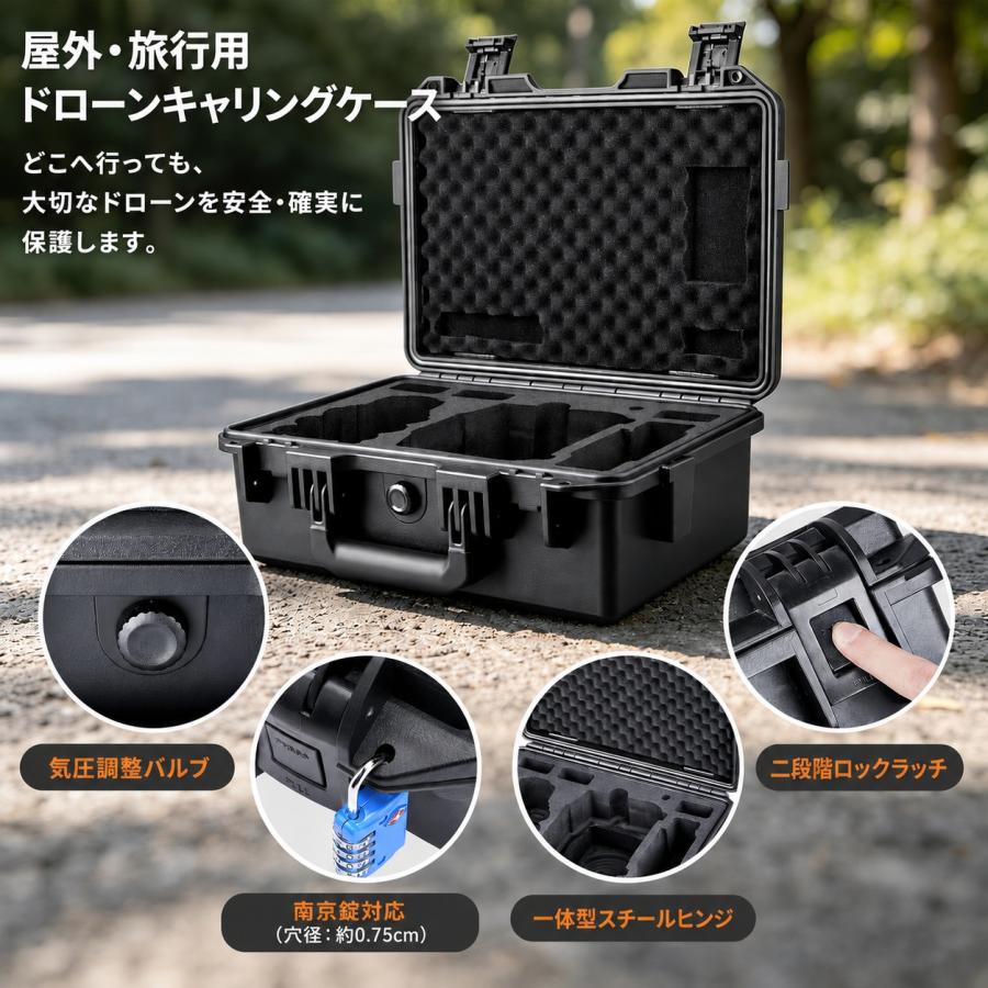 DJI Lykus DJI Lito 1/Lito X1 コンボ ハードケース ライト DCP-LT110