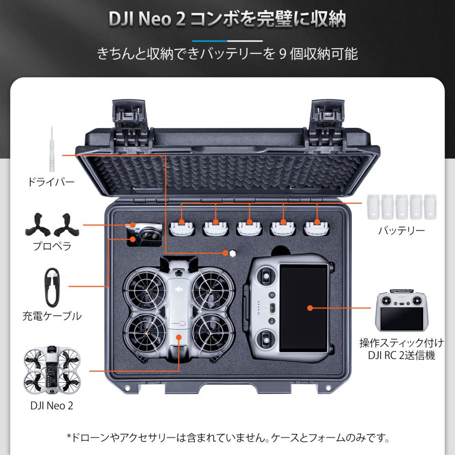 Lykus ライカス DJI Neo 2 コンボ Plus ハードケース ネオ DCP-N220
