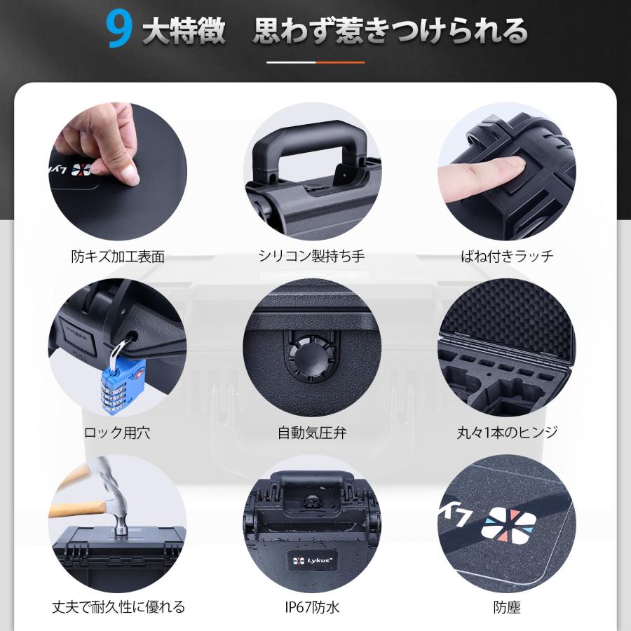 Lykus ライカス DJI Neo 2 コンボ Plus ハードケース ネオ DCP-N220
