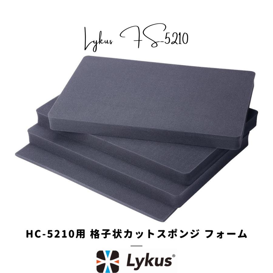 Lykus HC-5210 交換用 格子状カットスポンジ インナフォーム予備