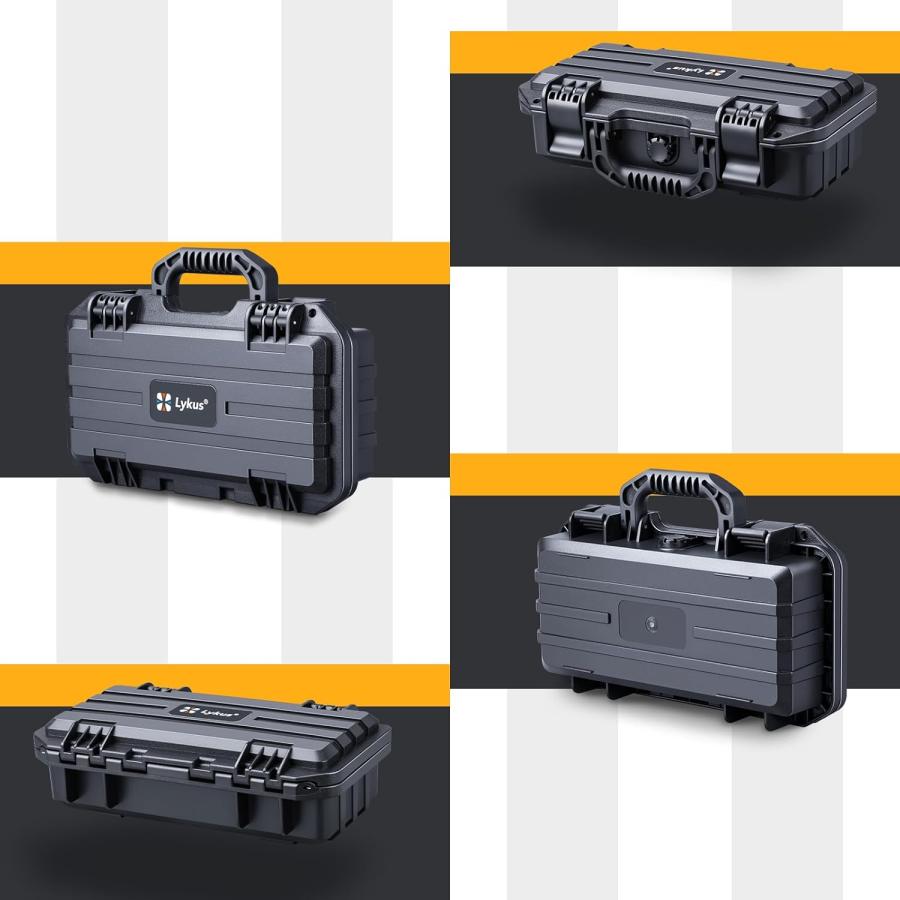 Lykus HC-3011 防水防塵 プロテクターケース 格子状カットスポンジ内蔵