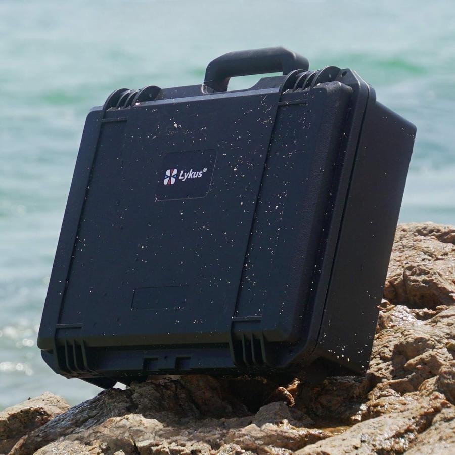 Lykus HC-3510 防水防塵 プロテクターケース 格子状カットスポンジ内蔵