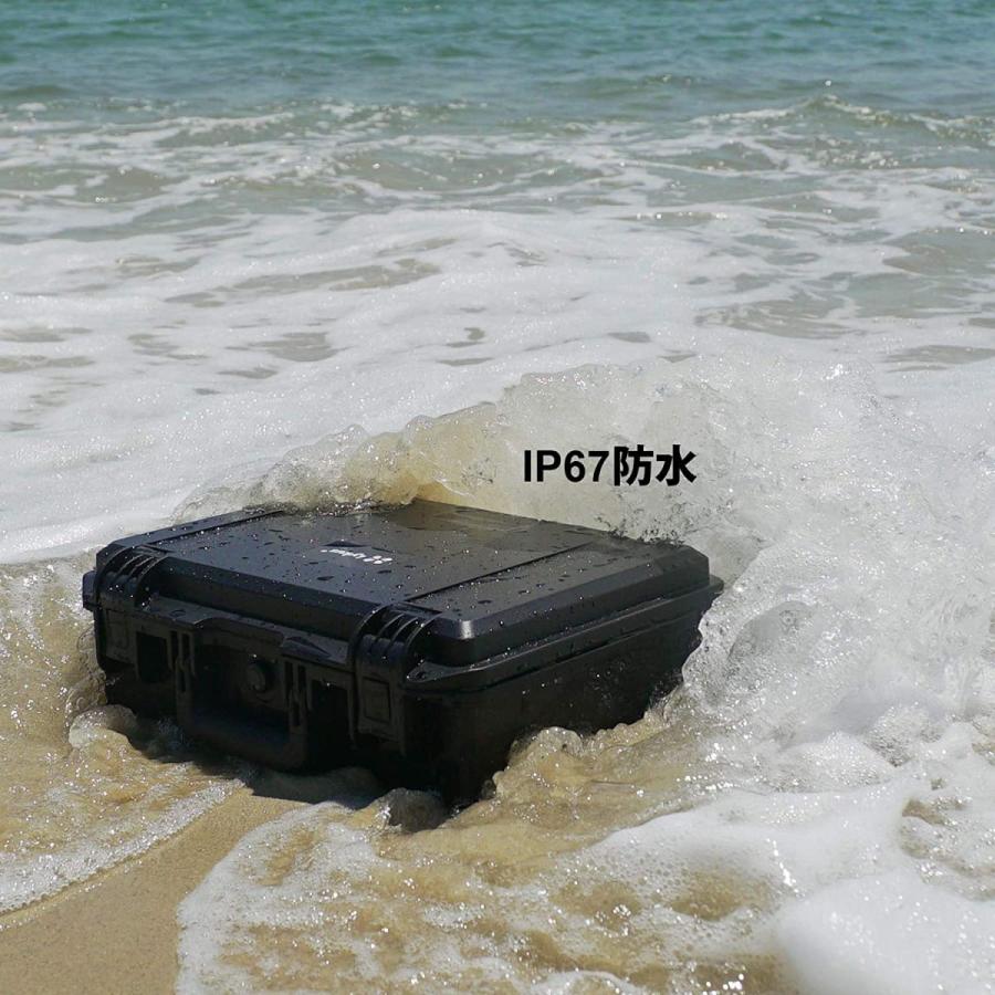 Lykus HC-4410 防水防塵 プロテクターケース 格子状カットスポンジ内蔵