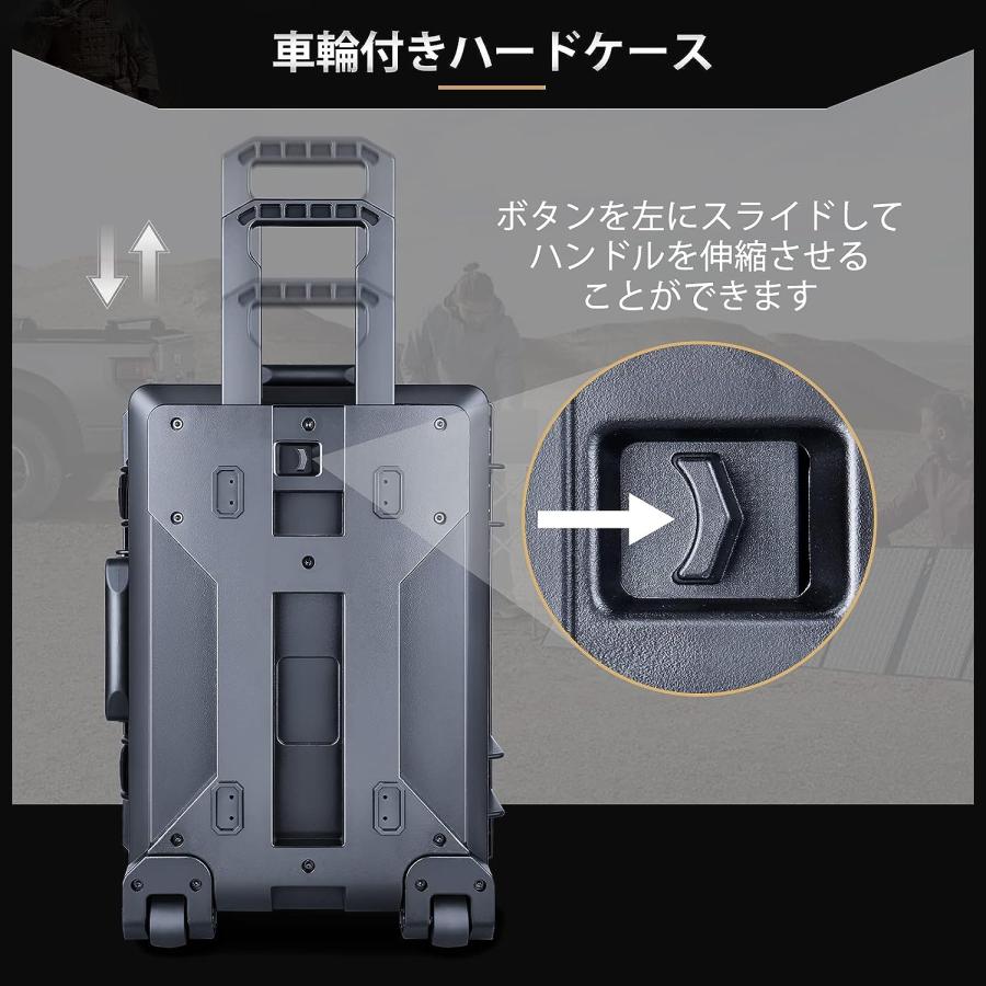 Lykus HC-5230 車輪付き 防水防塵 プロテクターケース Lykus HC-5230 車輪付 防水防塵 プロテクターケース キャスター付 格子