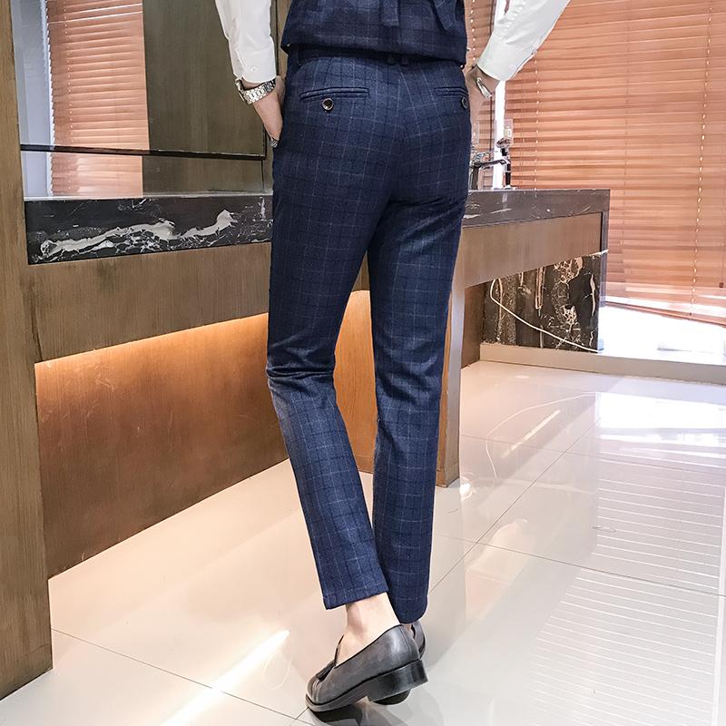 3年保証 ボトムス パンツ メンズ パンツ スラックス ビジネス フォーマル カジュアル メンズ ファッション クラシック ブティック 格子 ビジネス カジュアル スーツ パンツ メンズパンツ フォーマル ウェディング ドレス ズボン Www Threeriversofs Com