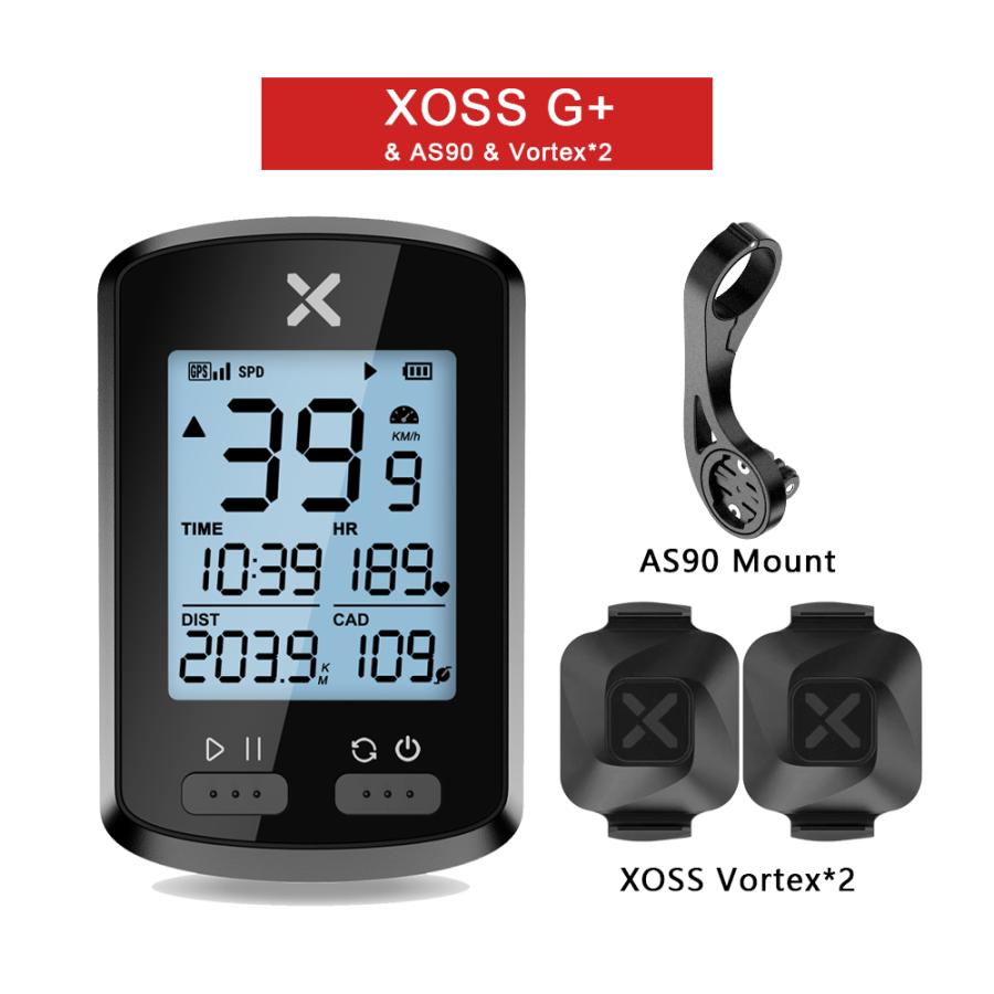 Xoss g+ バイクコンピューター ワイヤレス gps スピードメーター 防雨 ロードバイク mtb 自転車 走行距離 bluetooth ant + towild CL600 ライト｜sorakumo｜12