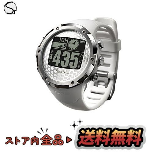 ショットナビ(Shot Navi) ゴルフナビ GPS 腕時計型 ホワイト 日本プロ