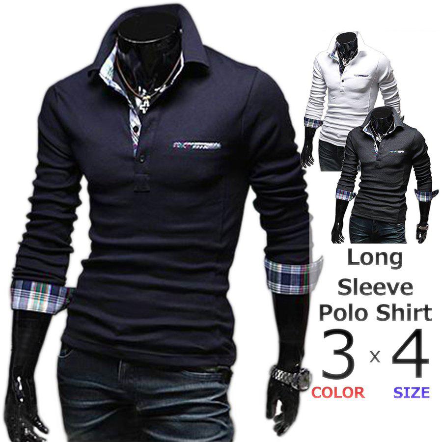 ゴルフウェア メンズ ポロシャツ 長袖 重ね着 Tシャツ ゴルフシャツ Polo サマー 部屋着 夏 お兄系 新作 ブランド カジュアル オシャレ F1552 Wilkin ウィルキン 通販 Yahoo ショッピング