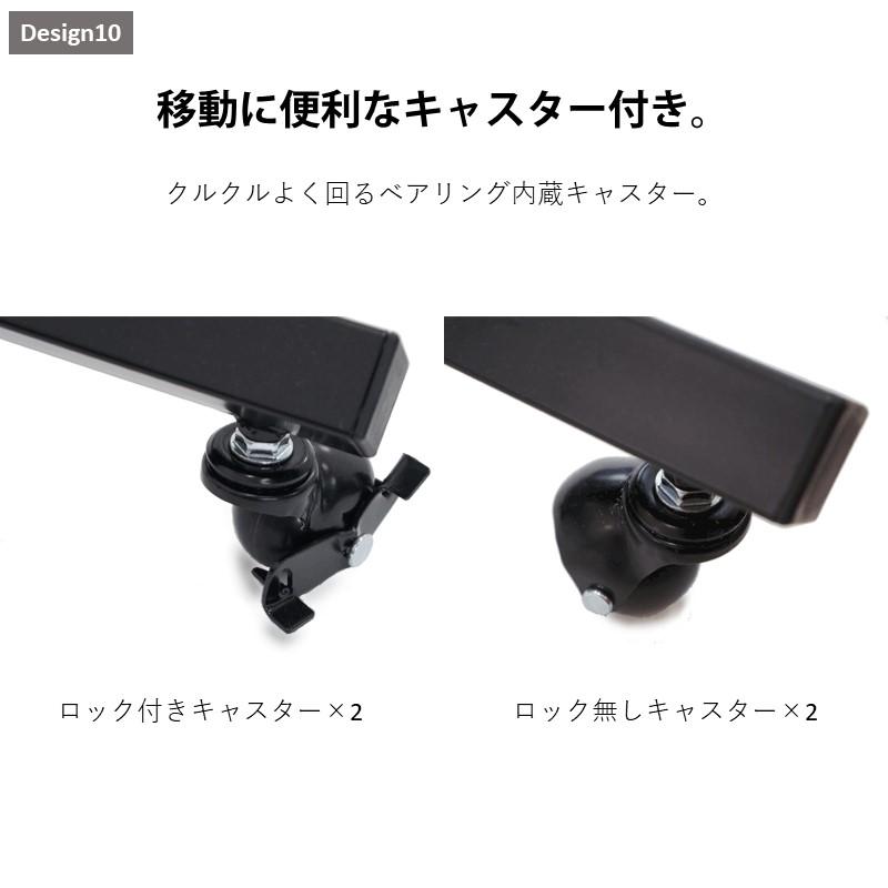 ハンガーラック 頑丈 業務用 キャスター付 幅120cm 耐荷重100kg