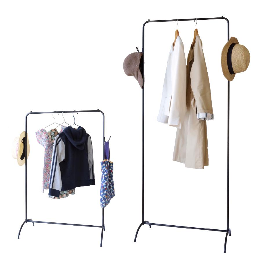 【直接引取／静岡】アイアン製子供用ハンガーラック／ヴィンテージハンガー10本付 直接引取／静岡】アイアン製子供用ハンガーラック／ヴィンテージ