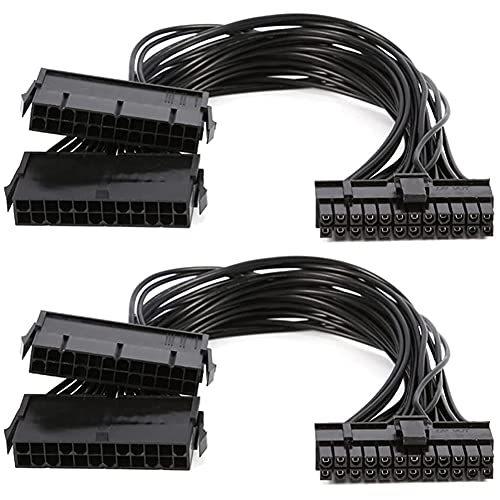 Atx用 電源連動ケーブル 30cm 2本セット デュアルpsu電源供給 24ピン延長ケーブル Atxマザーボード用 Atx用 18 Awg 電源連動ケーブル 24ピンから24ピン 20 4 B097sfg7qx そらの商店 通販 Yahoo ショッピング