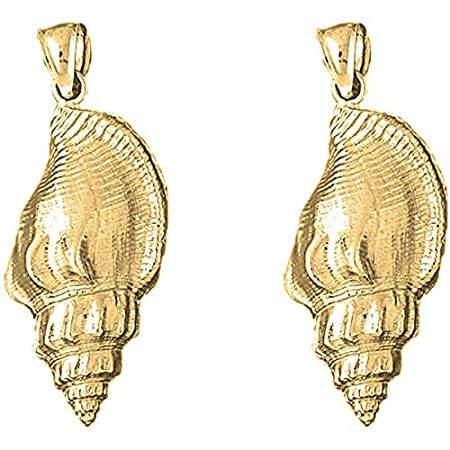 21新春福袋 14k Earrings Conch Obsession Jewels 世界中の輸入商品をお得に購入 Yellow Ea Back Lever Shell Conch Gold メンズ腕時計 Www Affaires Sociales Gouv Cg