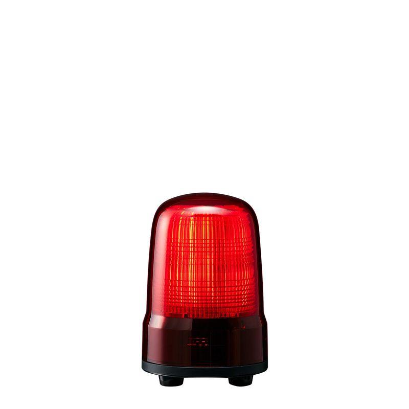 パトライト　表示灯　SL08-M1JN-R　3点ボルト足取付　発光パターン（3種）　赤色　Φ80　DC12?24V