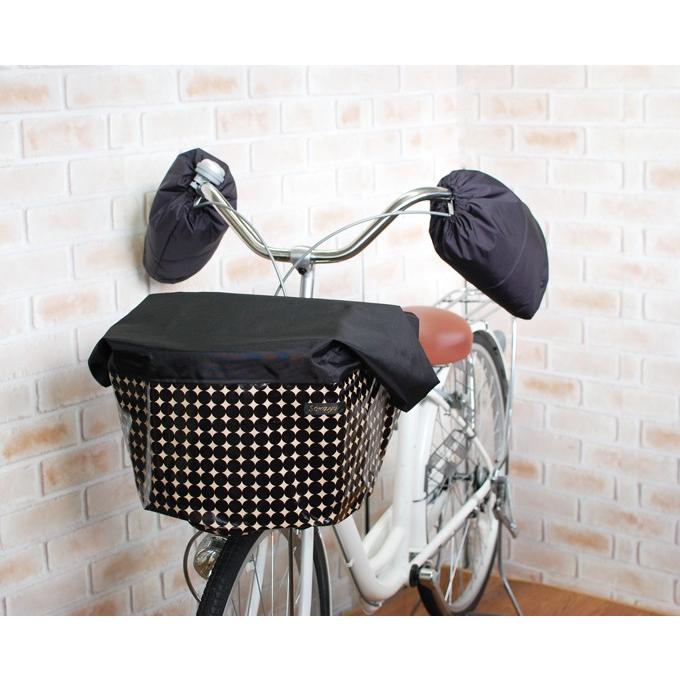 自転車用ハンドルカバー 中綿入り高撥水自転車用ハンドルカバー 中綿入り高撥水
