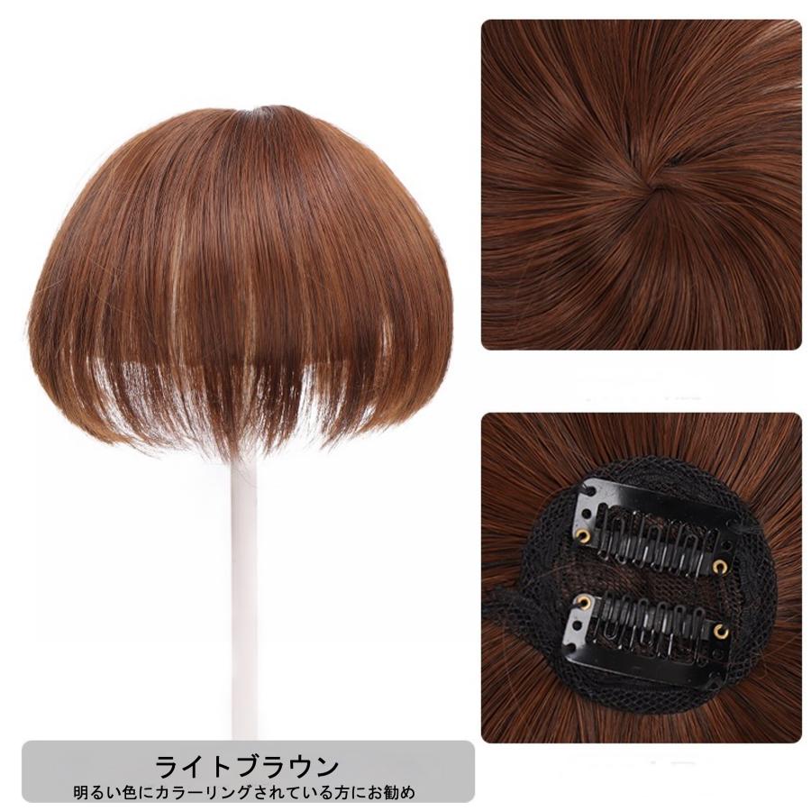 ヘアピース　15cm カール　ナチュラルブラック 人毛 　かつら 薄毛ｃ3