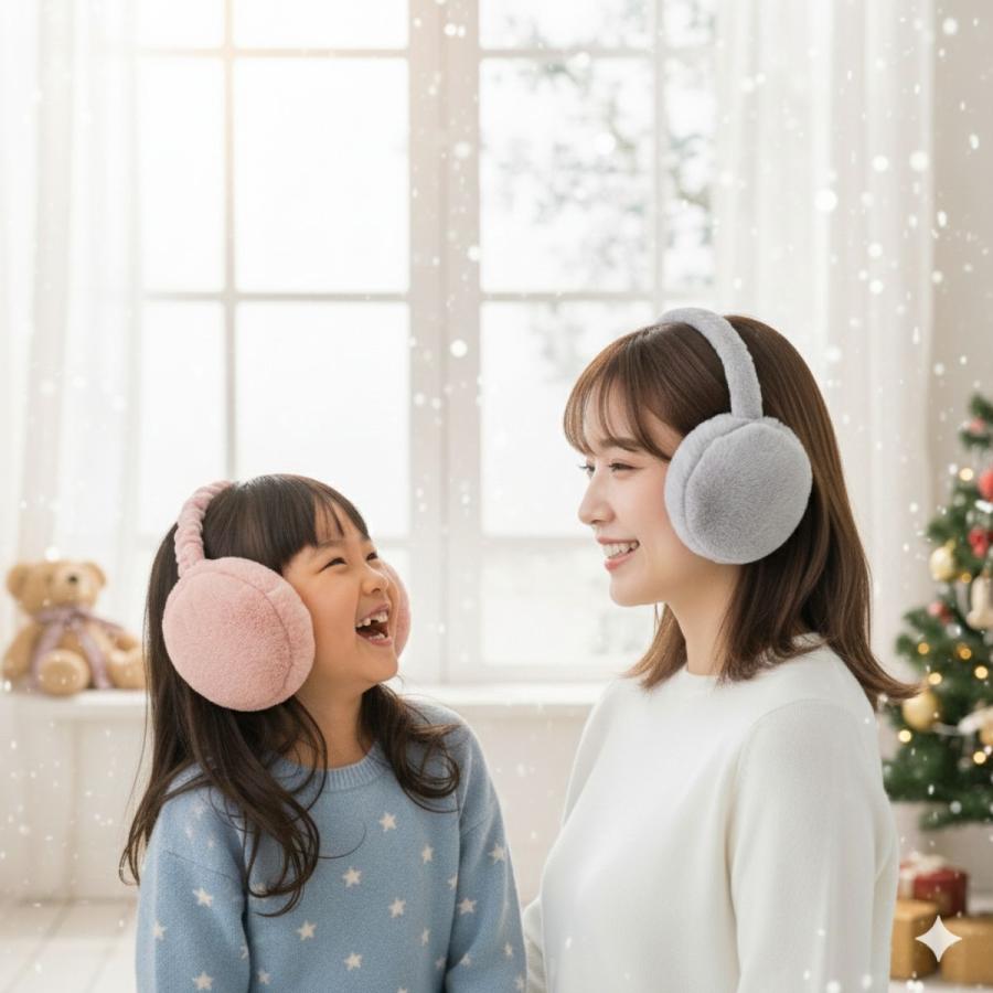 イヤーマフ 耳当て 防寒 ファー レディース メンズ 折りたたみ 子供 冬