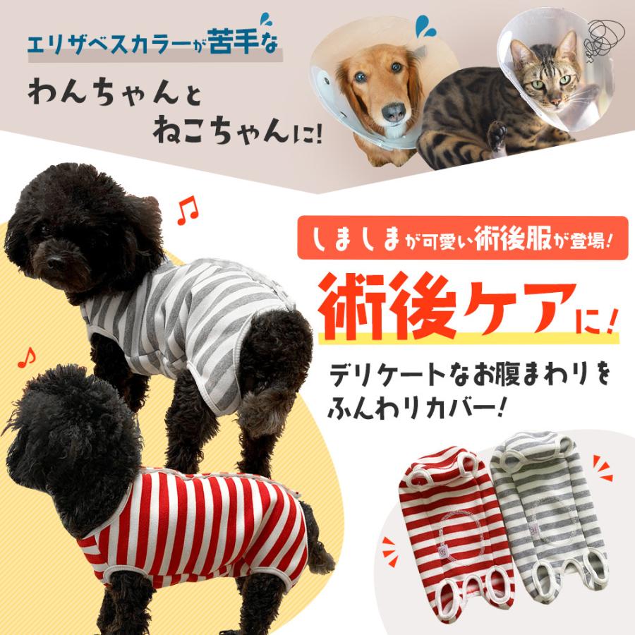 エリザベスカラー去勢避妊術後保護服 犬猫兼用 エリザベスウェア犬の服オスメス 犬猫術後服エリザベスウエア専門店 - 術後服｜Yahoo!ショッピング