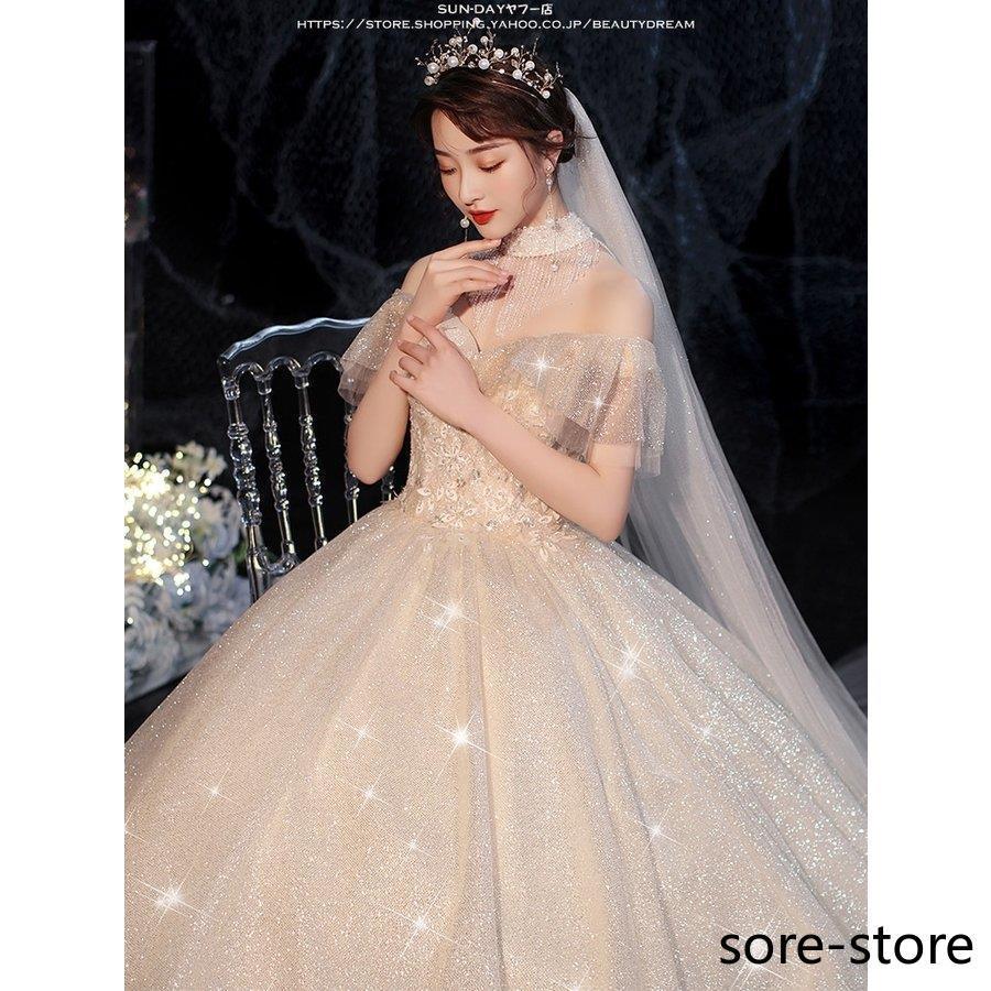 最安 秋新入荷 ウェディングドレス 挙式hs6551 二次会 ワンピース結婚式 花嫁ロングドレス パーティードレス エレガント ウエディング フォーマルドレス ドレス エンパイアライン サイズ M Morrismonument Com