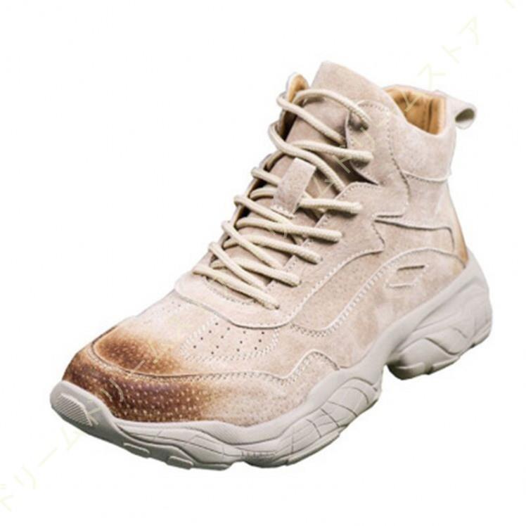 激安 アウトドア カジュアルシューズ スニーカー ハイカット レースアップシューズ メンズ ワークブーツ ブーツ ショートブーツ かっこいい 靴 シューズ ワークブーツ サイズ 24 5cm