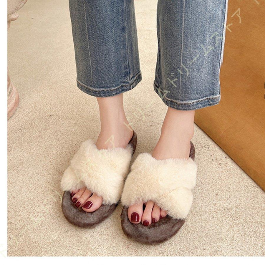 人気ブランド ルームシューズ ふわもこ スリッパ サンダル ミュール 黒 可愛い 無地 ファースリッパ ファーサンダル サンダル かわいい スリッパ レディース 大きいサイズ ミュール 商品到着後ご満足いただければレビューと評価を書く こちらへ連絡すれば送料分800円安く