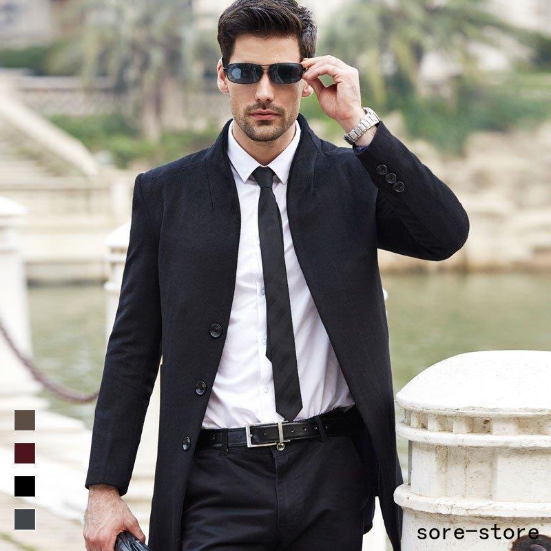 期間限定 紳士 通勤 ビジネスカジュアル カジュアル フォマール 冬コート メンズファッション ロングコート ステンカラーコート 春物 ウール ビジネスコート コート アウター メンズ チェスターコート 40代50代 メンズ ビジネスコート コート アウター Www