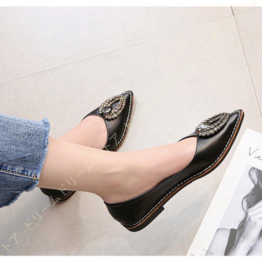 フラットシューズ 黒 レディース マタニティ フォーマル 幅広 甲高 大きいサイズ ぺたんこ パンプス フラットパンプス 室内履き スーツ 歩きやすい 靴 Huawuyu 1014 Hlx136 Skyストア 通販 Yahoo ショッピング