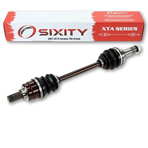 Sixity 2007-2013 for Yamaha 700 Grizzly 4 X 4リア左アクスルバック