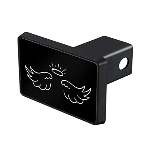 Angel Wings Trailer Hitch Cover1 Line Art Trailer Hitch CoverGraphic