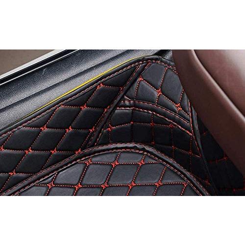 安い販売オンライン Maidao Diamond Car Floor Mats for Toyota Sienna II 7 seat 2005-2009 Sedan Coupe Front and Rear Liners All Weather Protection Carpet Black