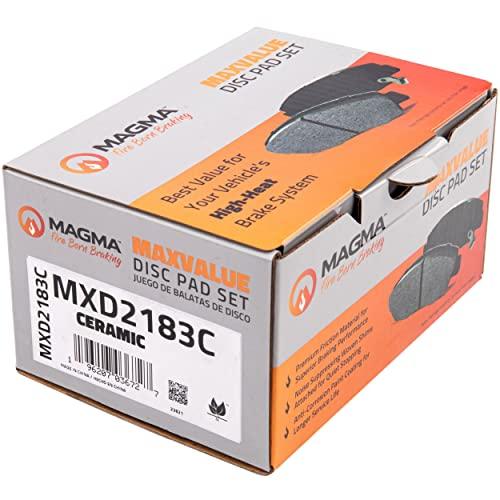 販売販売中 MAGMA MaxValue MXD 2183 Cセラミックブレーキパッド、リア