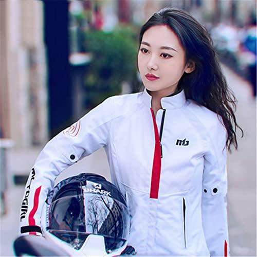女子モーターサイクルジャケット夏用通気性モーターバイクモト
