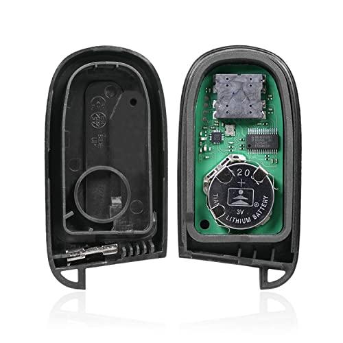 ANGLEWIDE Car Keyless Entry 20142020用ジープチェロキー用リモートキーフォブ交換 (GQ 454 T