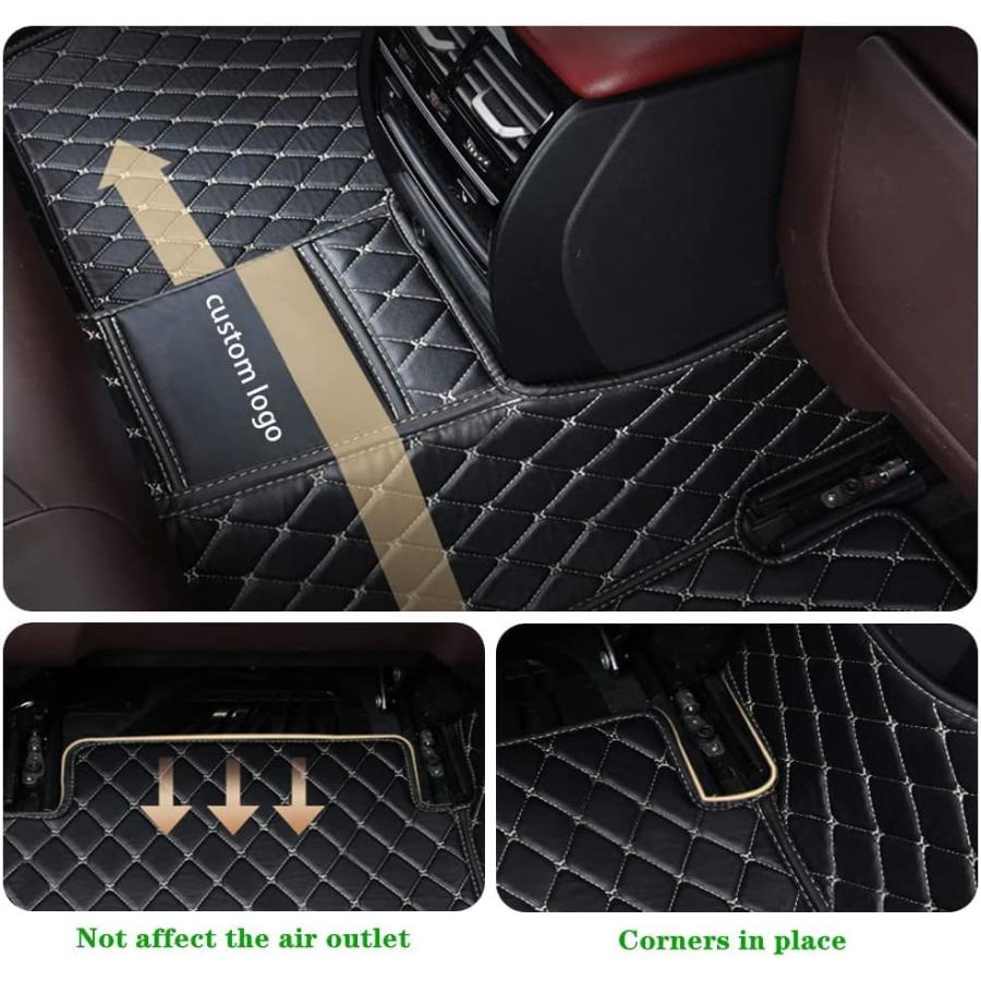 販売売れ済 77 YLMT 77 Custom Making All Weather Car Floor Mats Customized for Genesis G 70， G 80， GV 70， GV 80 2017-2023カバーパッド滑り止めレザーフロアライ